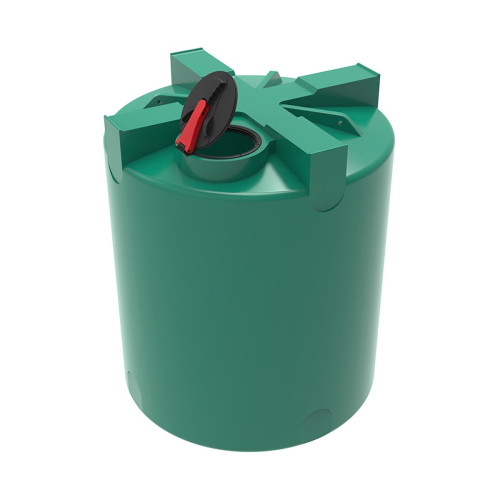 Емкость T 5000 литров под плотность до 1,2 г/см³ с откидной крышкой синяя