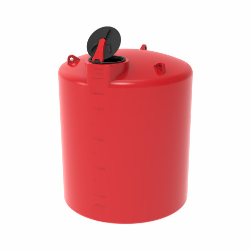 Емкость TOR 5000 литров с откидной крышкой синяя