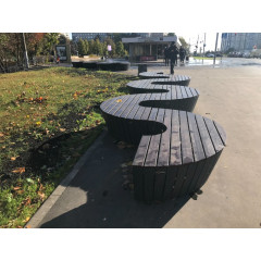 Модульная скамейка «Экополис Комби-2»