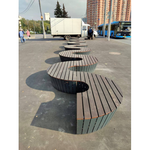 Модульная скамейка «Экополис Комби-2»
