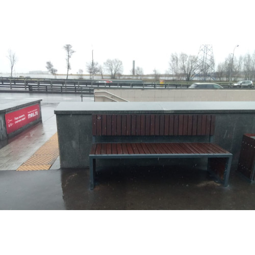 Скамейка стальная «Вижен»