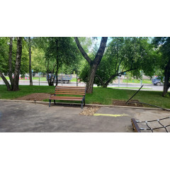 Скамейка стальная «Риза»