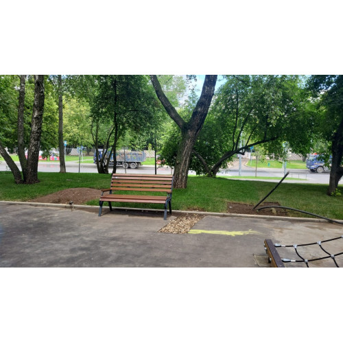 Скамейка стальная «Риза»