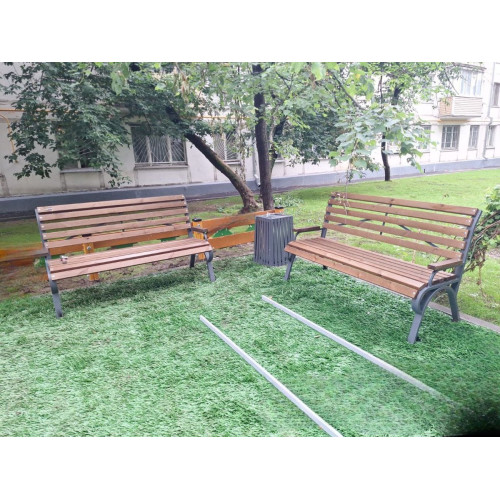 Скамейка стальная «Риза»