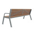 Скамейка стальная «Уездный город»