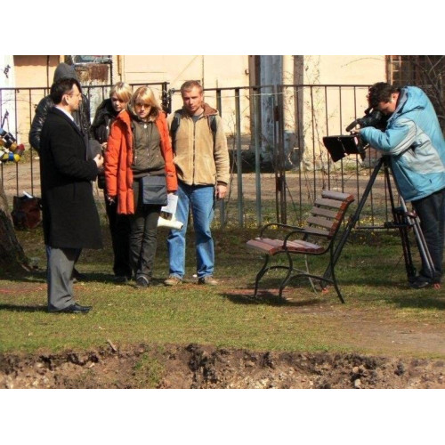 Скамейка стальная «Элегант»