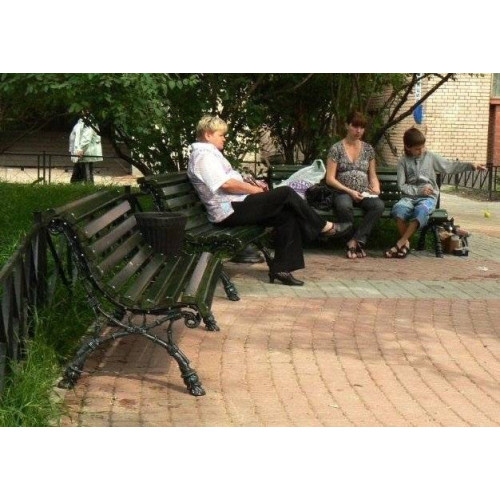 Скамейка чугунная «Новая Европа»