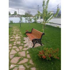 Скамейка чугунная «Новый Парк»