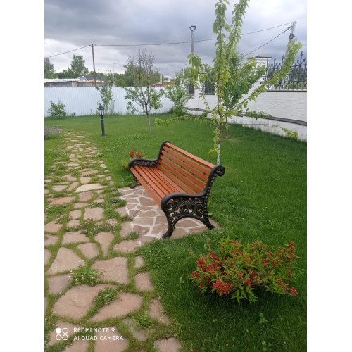 Скамейка чугунная «Новый Парк»