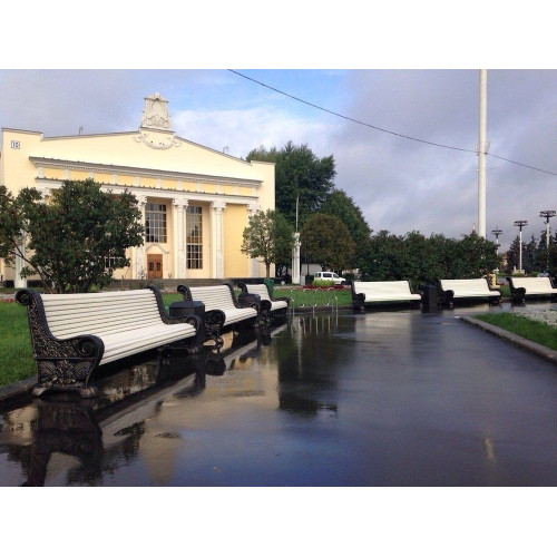 Скамейка чугунная «ВДНХ»