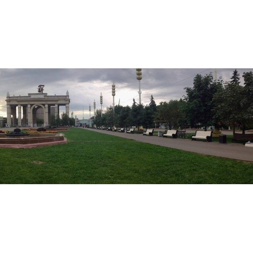 Скамейка чугунная «ВДНХ»