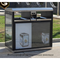 Урна для раздельного сбора мусора «Адверт»