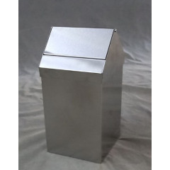 Урна Эклипс, 200х200х400 мм, шлифованная 12 л