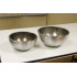 Вазон полусфера для живых растений, диаметр 350 мм (шлифованная сталь)