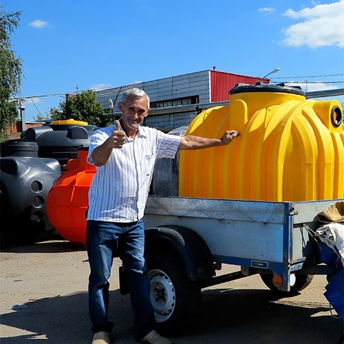 Ёмкость горизонтальная подземная 1000 л